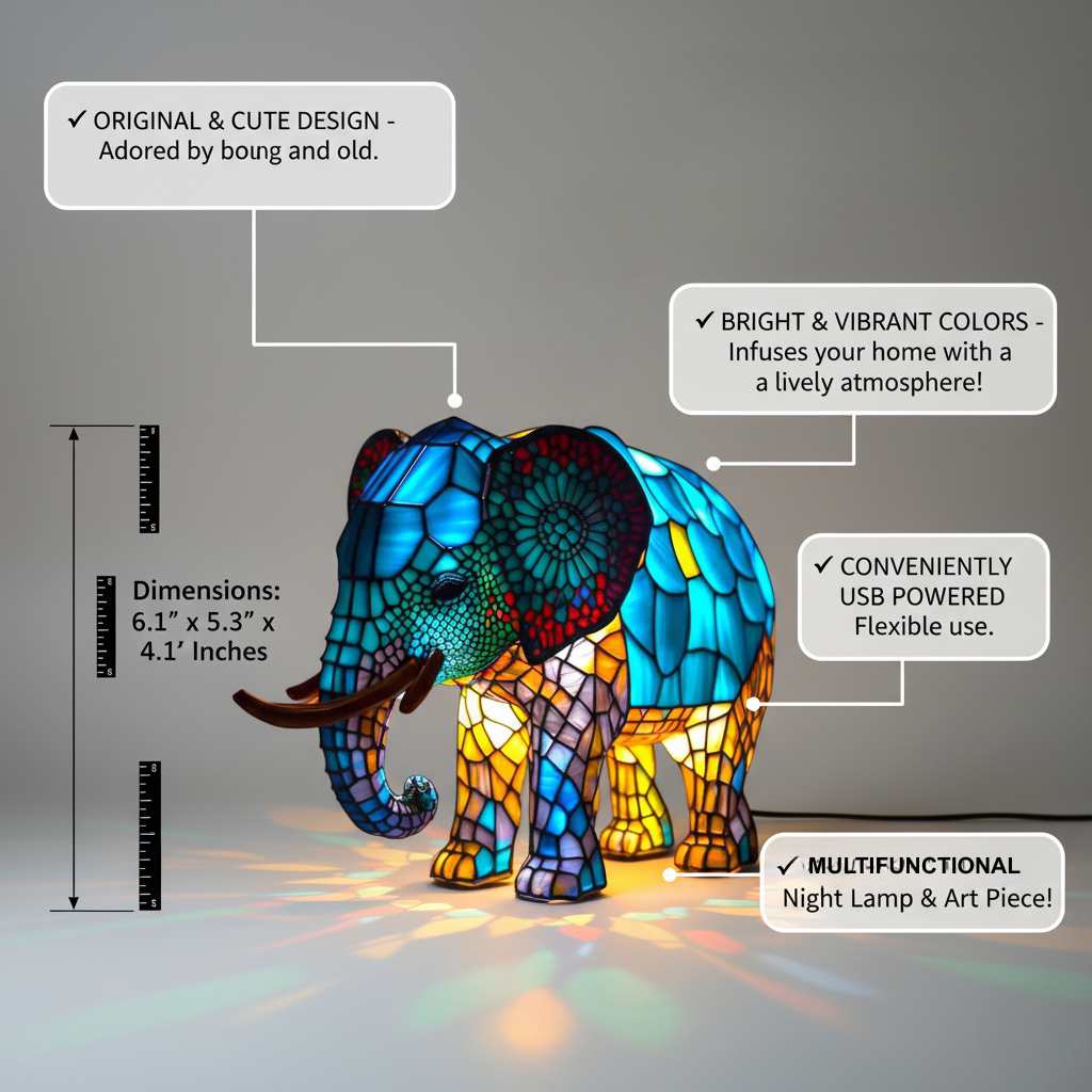 Éléphant Enchanté Noa