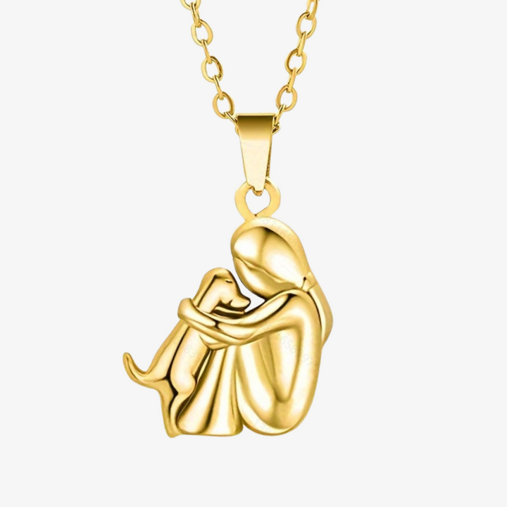 Olivia™ - Collier à pendentif en forme de chien