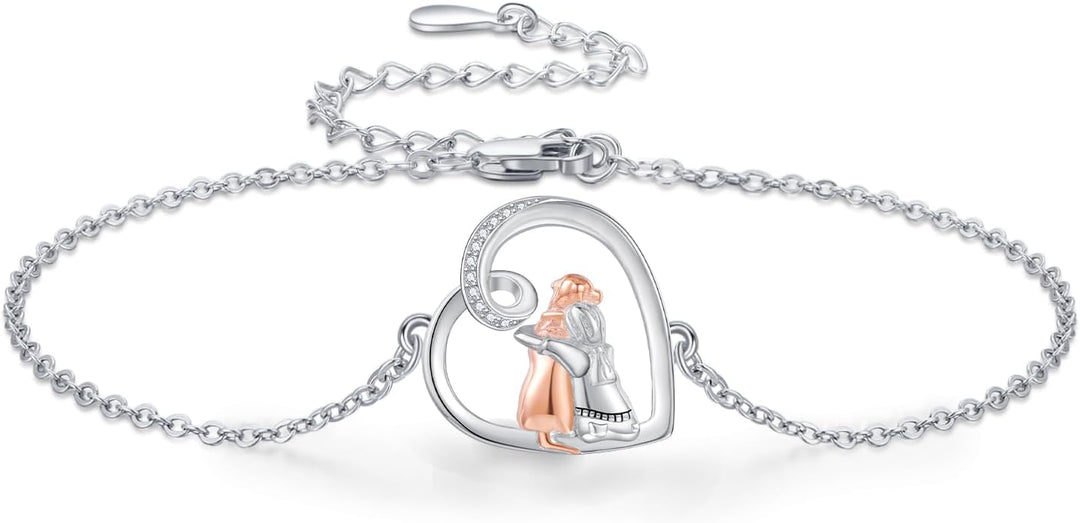 Bracelet d'amitié ajustable sur le thème du chien