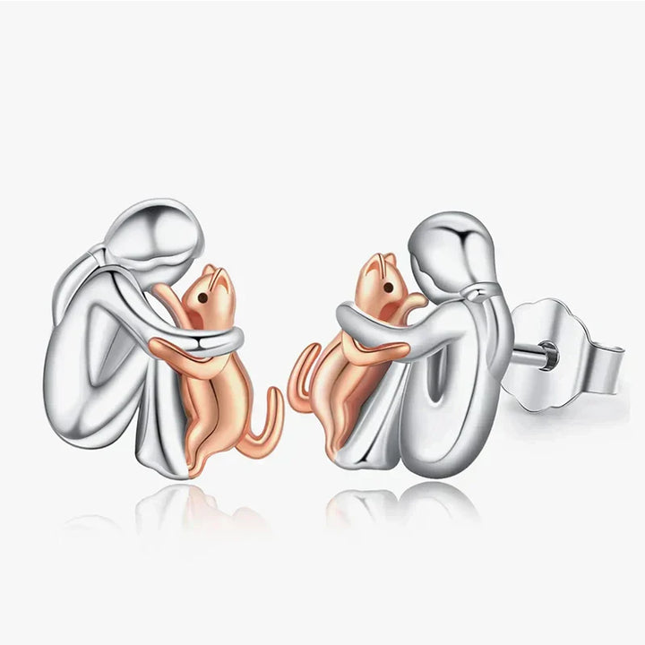 Leila™ - Boucles d'oreilles icône de chat