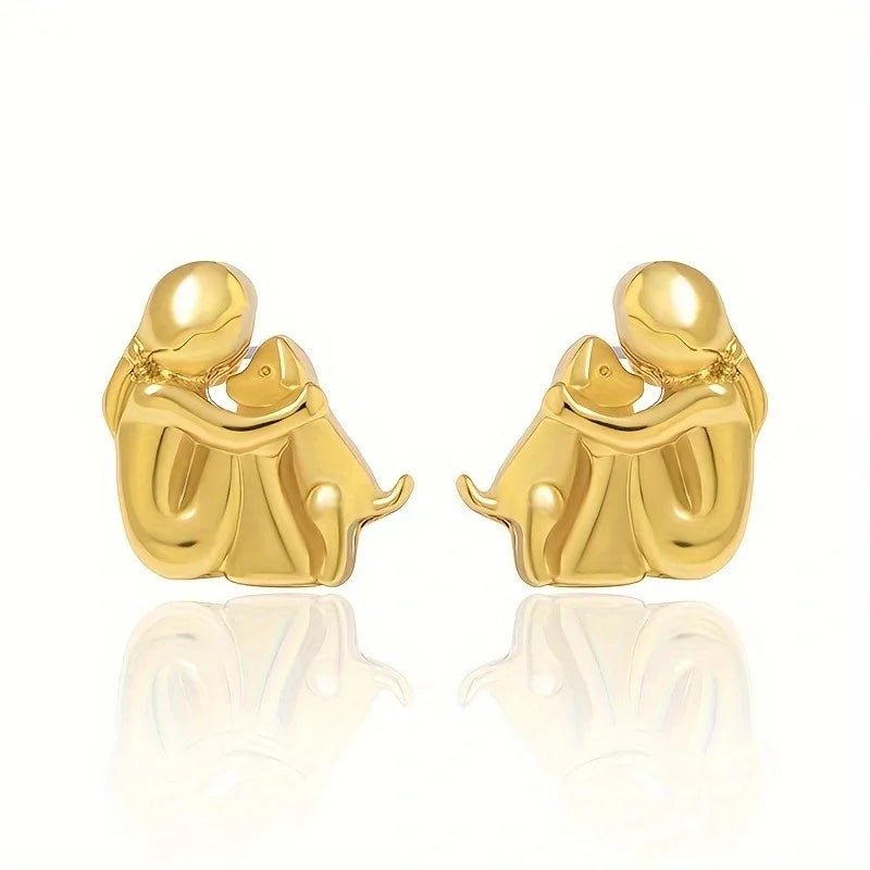Lisa™ - Boucles d'oreilles Icône de chien