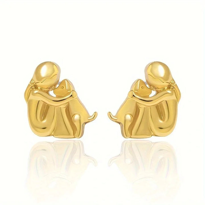 Lisa™ - Boucles d'oreilles Icône de chien