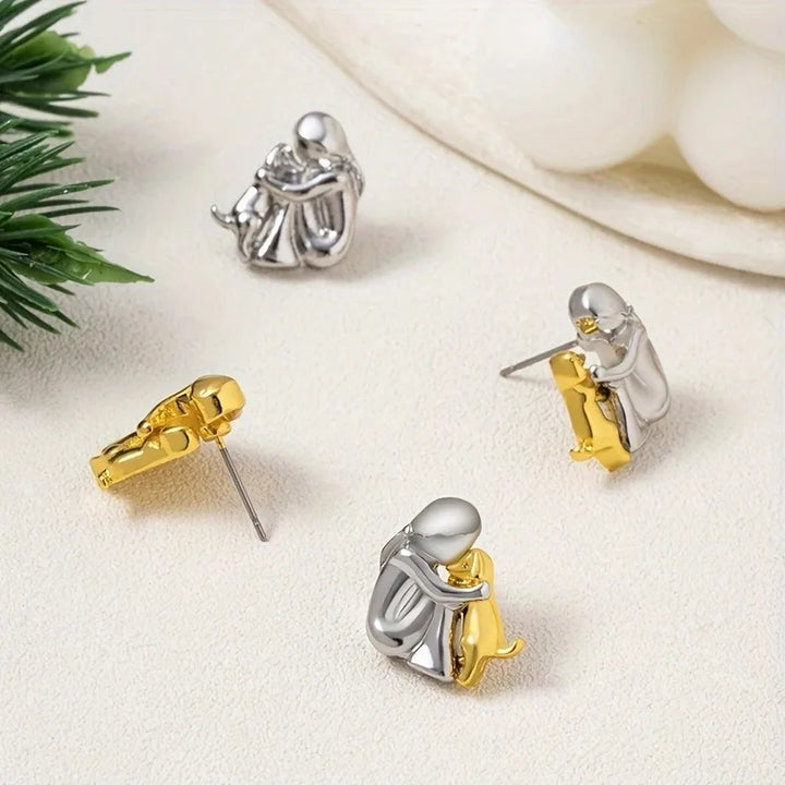 Lisa™ - Boucles d'oreilles Icône de chien
