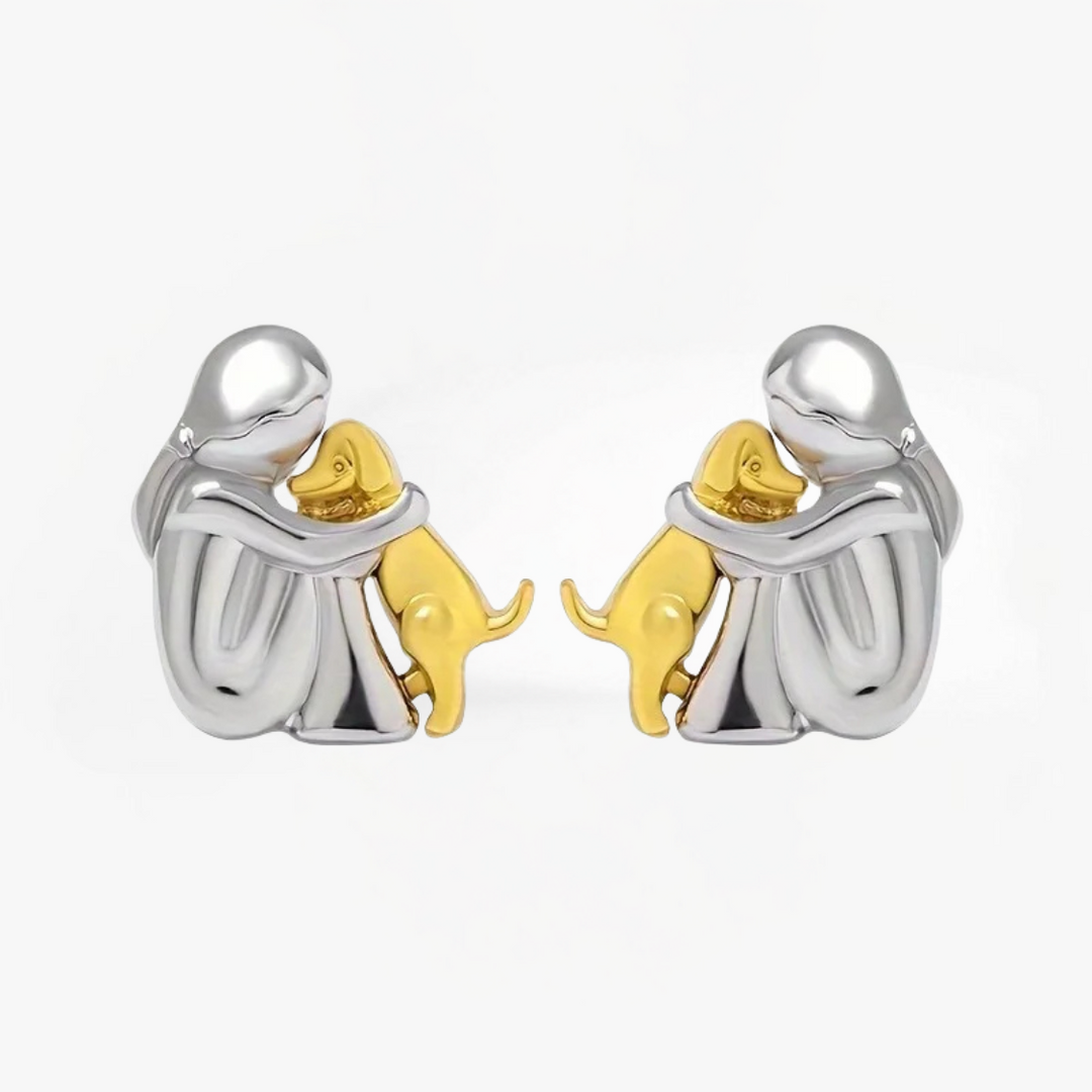 Lisa™ - Boucles d'oreilles Icône de chien
